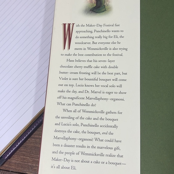 Punchinello and the Most Marvelous Gift by Max Lucado hardcover book - Picture 3 of 6